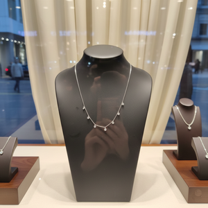 Silver Celestial Drop Necklace