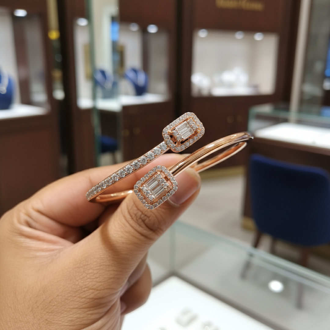 Dual-Halo Bypass Bangle