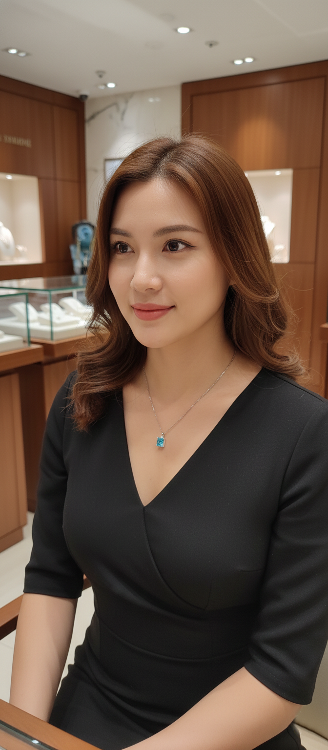 Radiant Eternity Tennis Necklace