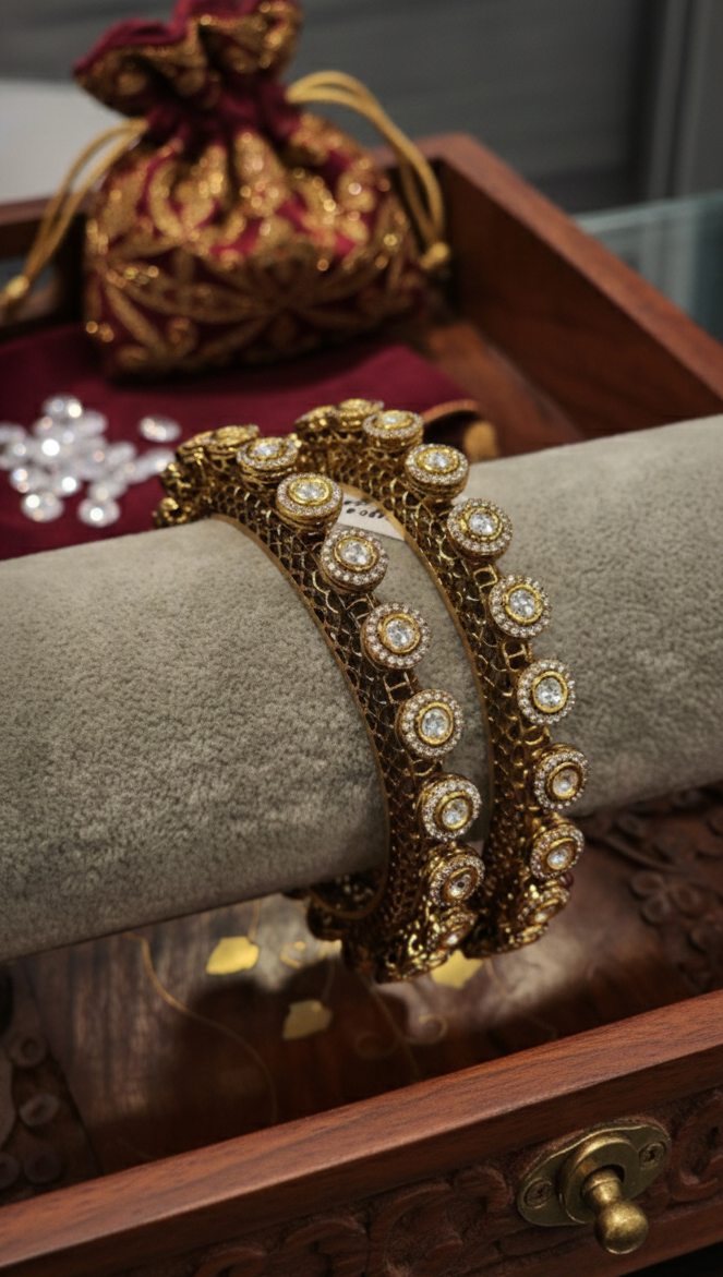 Heritage Halo Bangles