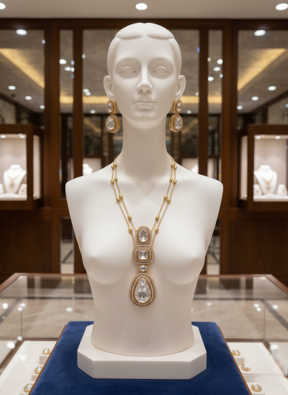 Grand Empress Triple-Tier Statement Set