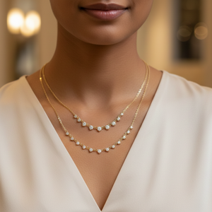Eternal Radiance Layered Necklace