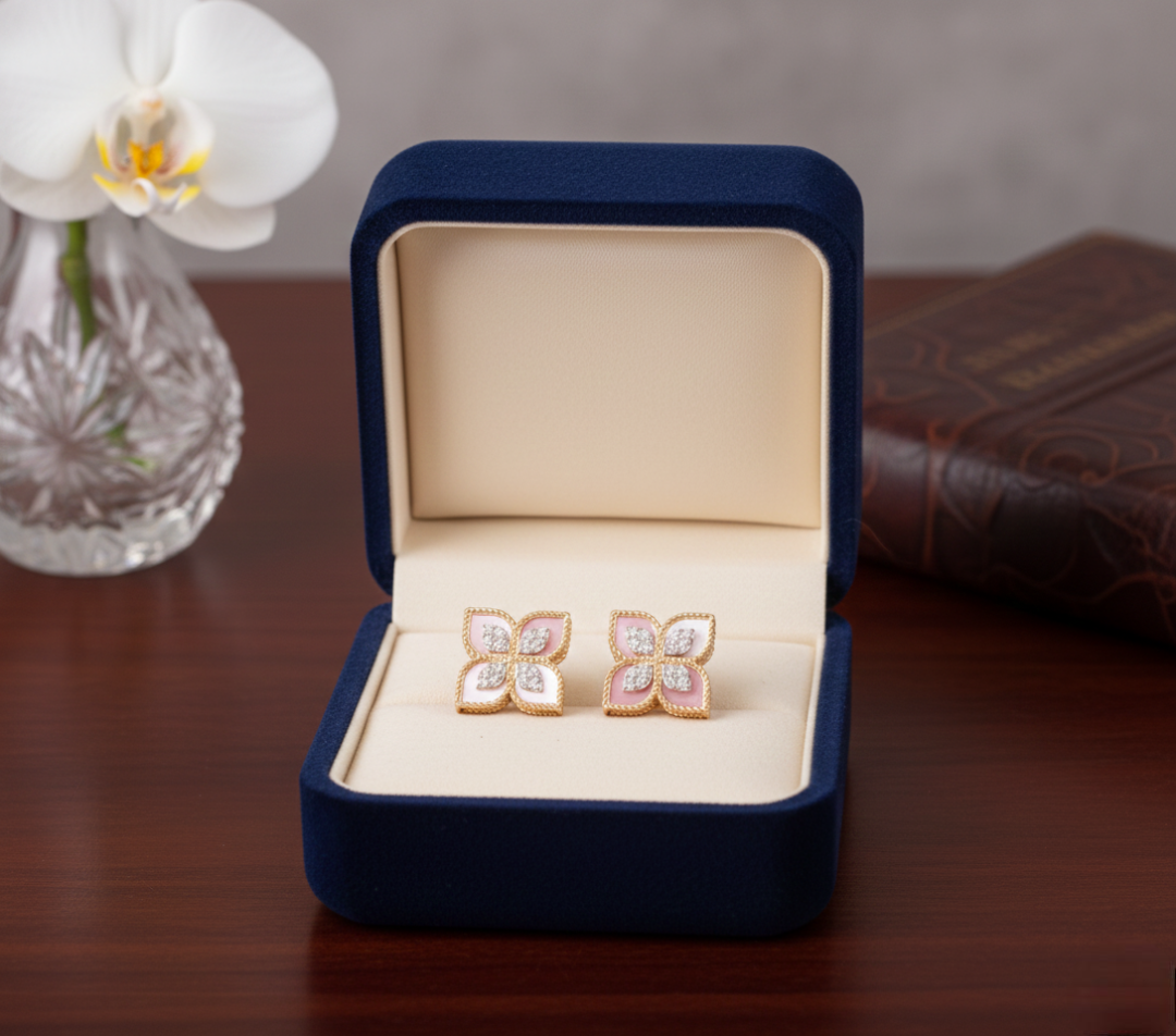Quad Petal Brilliance Studs