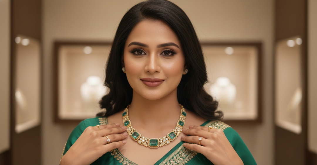 Imperial Emerald Gala Necklace
