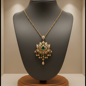 Padme Emerald Heirloom Pendant