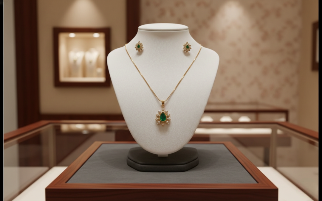 Imperial Emerald Heritage Bangles