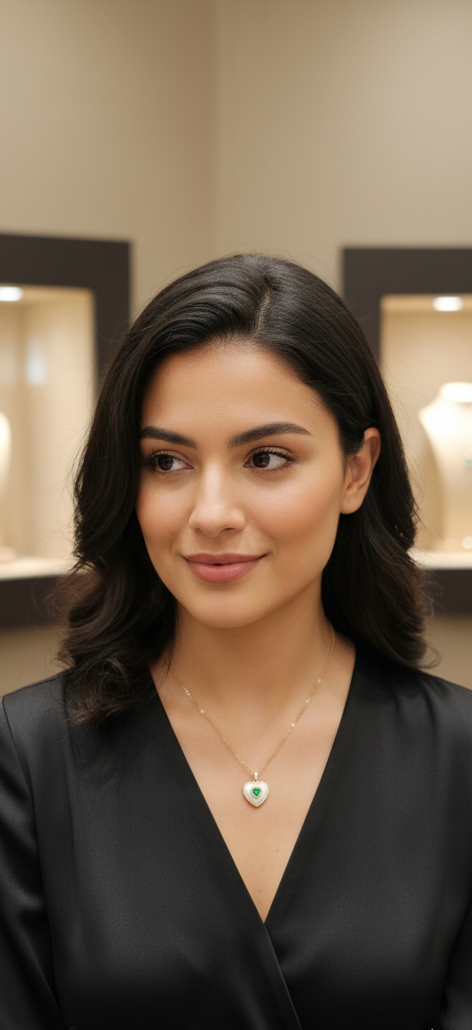 Azure Blossom Pendant