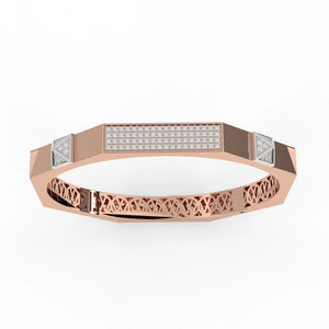 Hexagonal Honeycomb Bangle