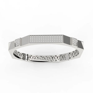 Hexagonal Honeycomb Bangle