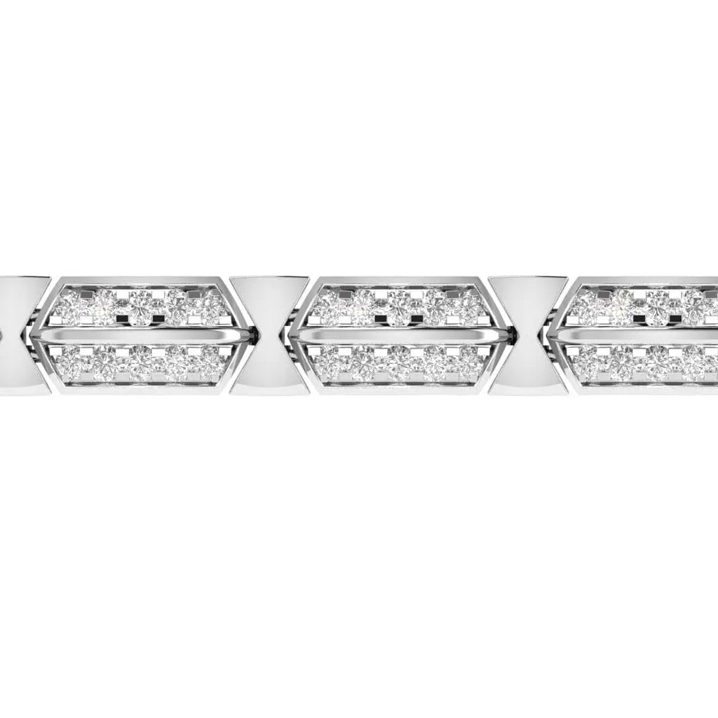 Metropolitan Deco Cut Baguette Bracelet