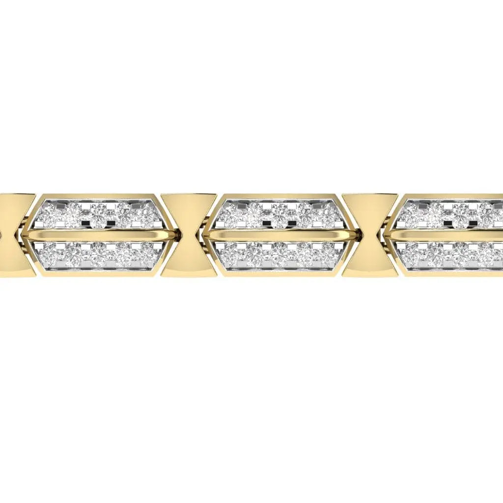 Metropolitan Deco Cut Baguette Bracelet