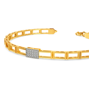 Architectural Bar Link Bracelet