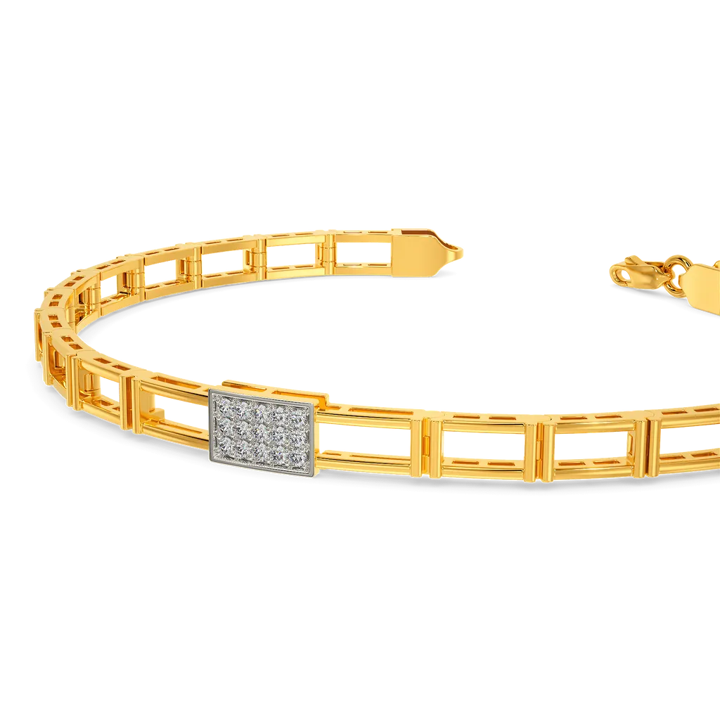 Architectural Bar Link Bracelet