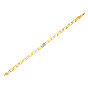 Architectural Bar Link Bracelet