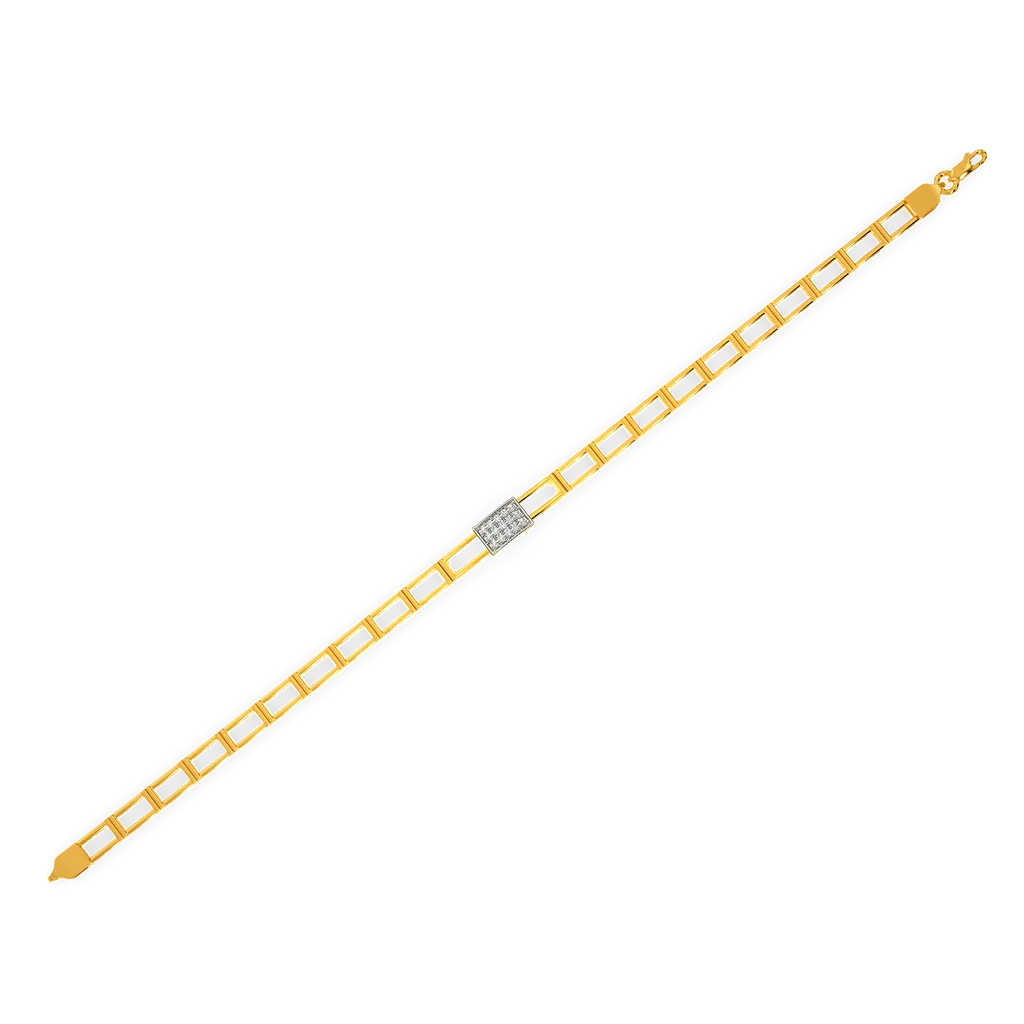 Architectural Bar Link Bracelet