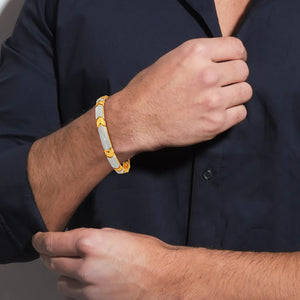 Sovereign Pavé Bold Bar Link Bracelet