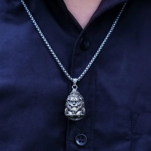 Plated Trishul Shiva Pendant