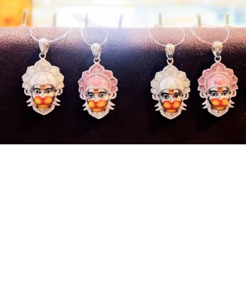 Gold Plated Hanuman Pendant