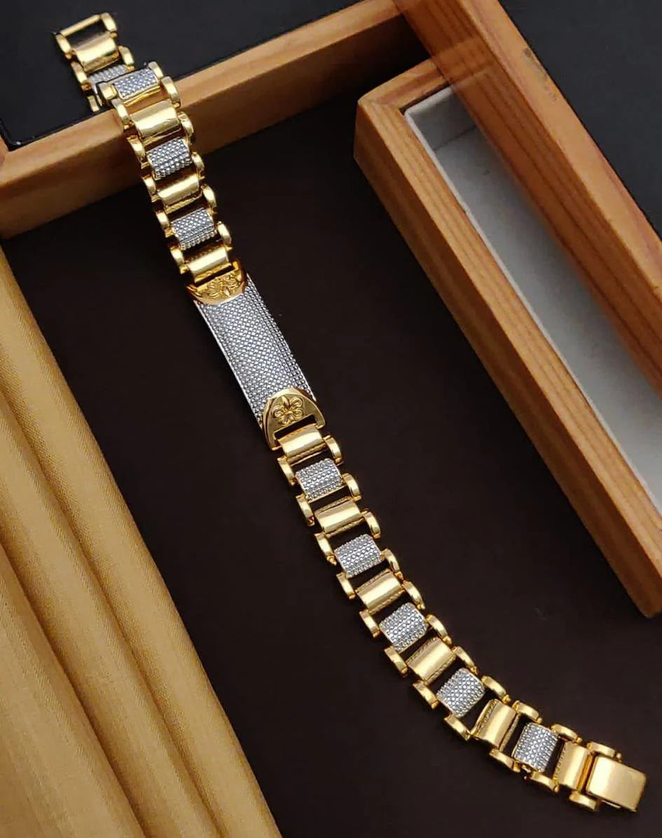 Royal Fleur-de-Lis Pavé Bracelet