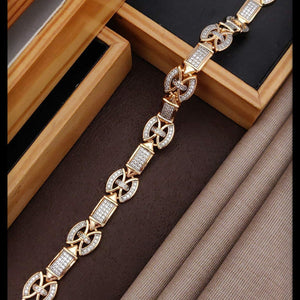 Infinity Pavé Statement Bracelet