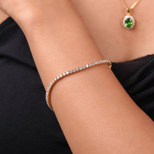 Eternal Sparkle Diamond Tennis Bracelet