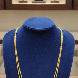 22K Gold Dual Arc Mangalsutra