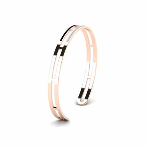 Zenith Prism Obsidian Pavé Cuff