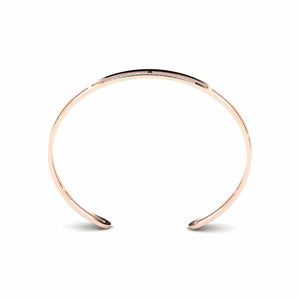 Zenith Prism Obsidian Pavé Cuff