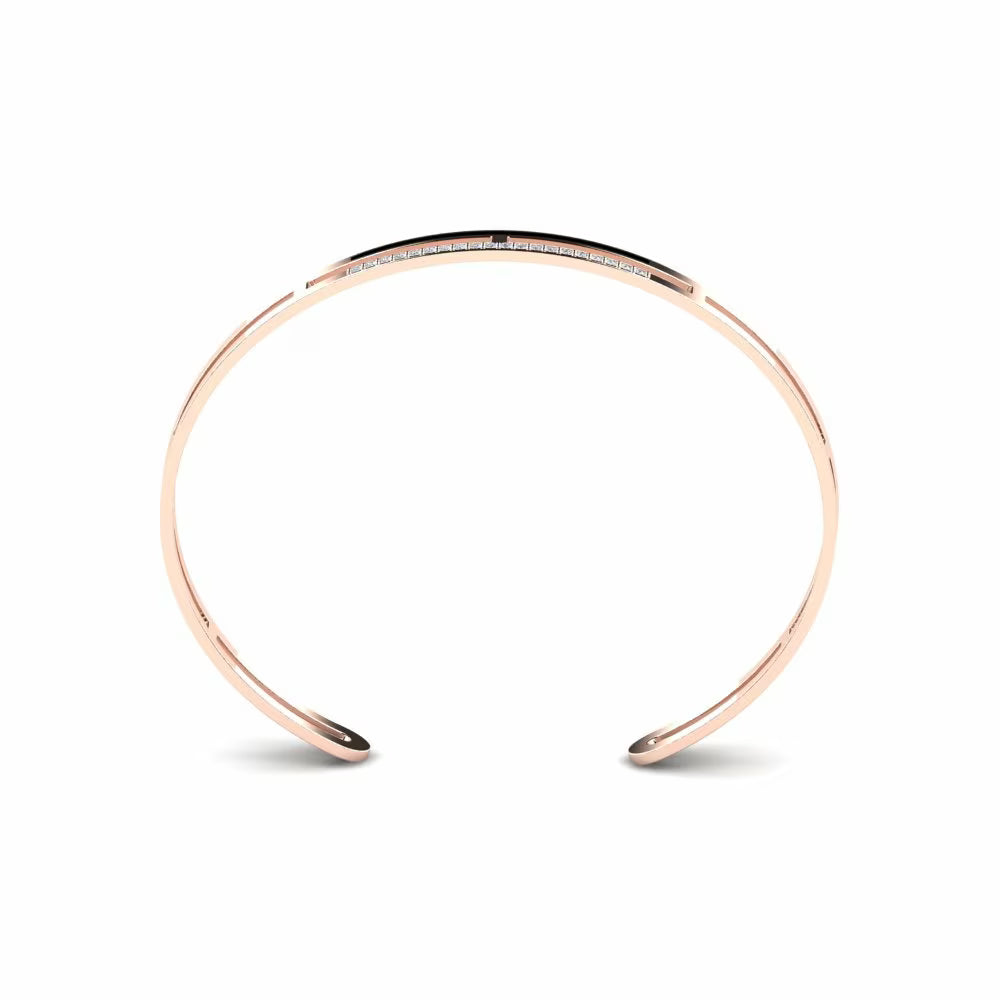 Zenith Prism Obsidian Pavé Cuff