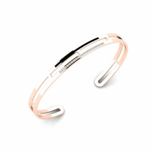 Zenith Prism Obsidian Pavé Cuff