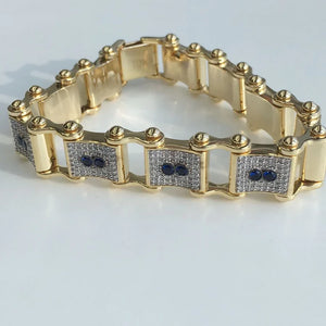 Imperial Pavé Architectural Statement Bracelet