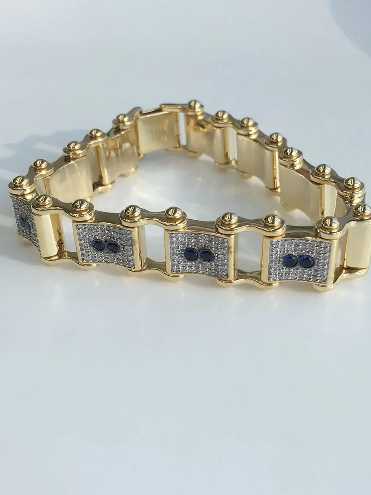Imperial Pavé Architectural Statement Bracelet