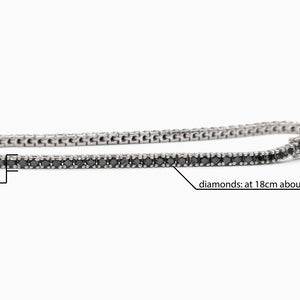 Precision Cut Second Skin Micro Tennis Bracelet