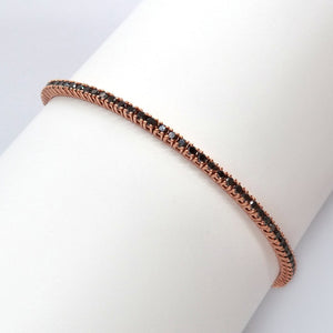 Precision Cut Second Skin Micro Tennis Bracelet