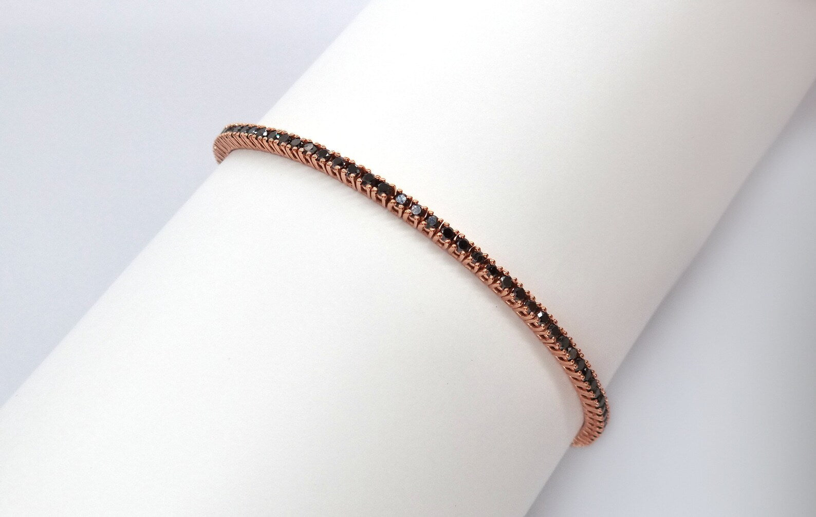 Precision Cut Second Skin Micro Tennis Bracelet