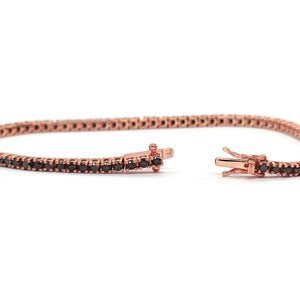 Precision Cut Second Skin Micro Tennis Bracelet