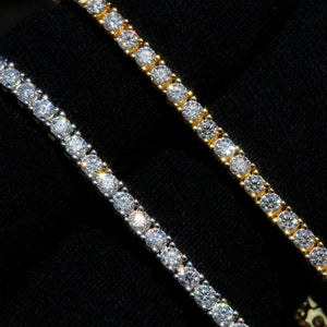 Essential Round-Cut "Infinite Light" Tennis Bracelet