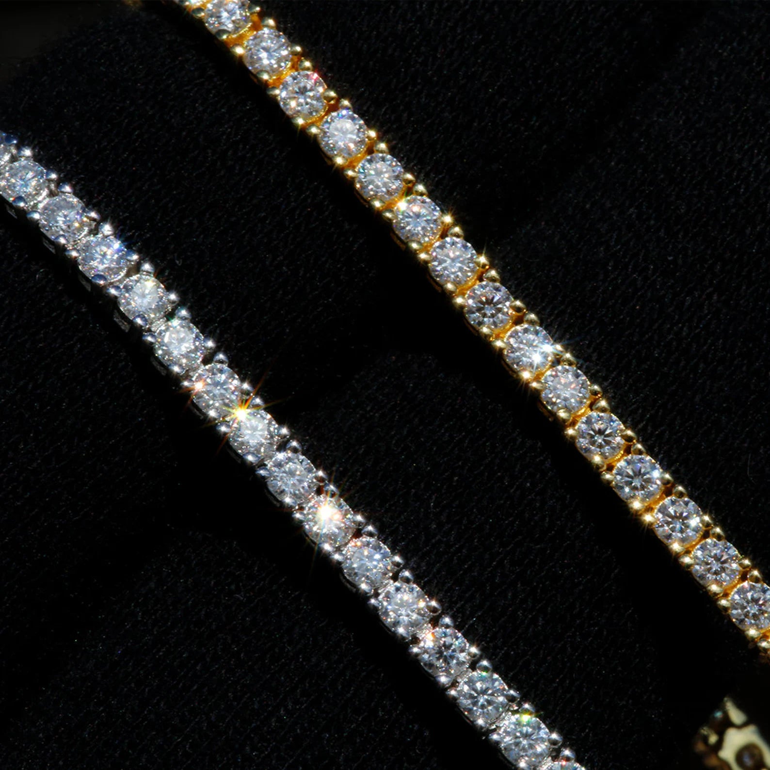 Essential Round-Cut "Infinite Light" Tennis Bracelet