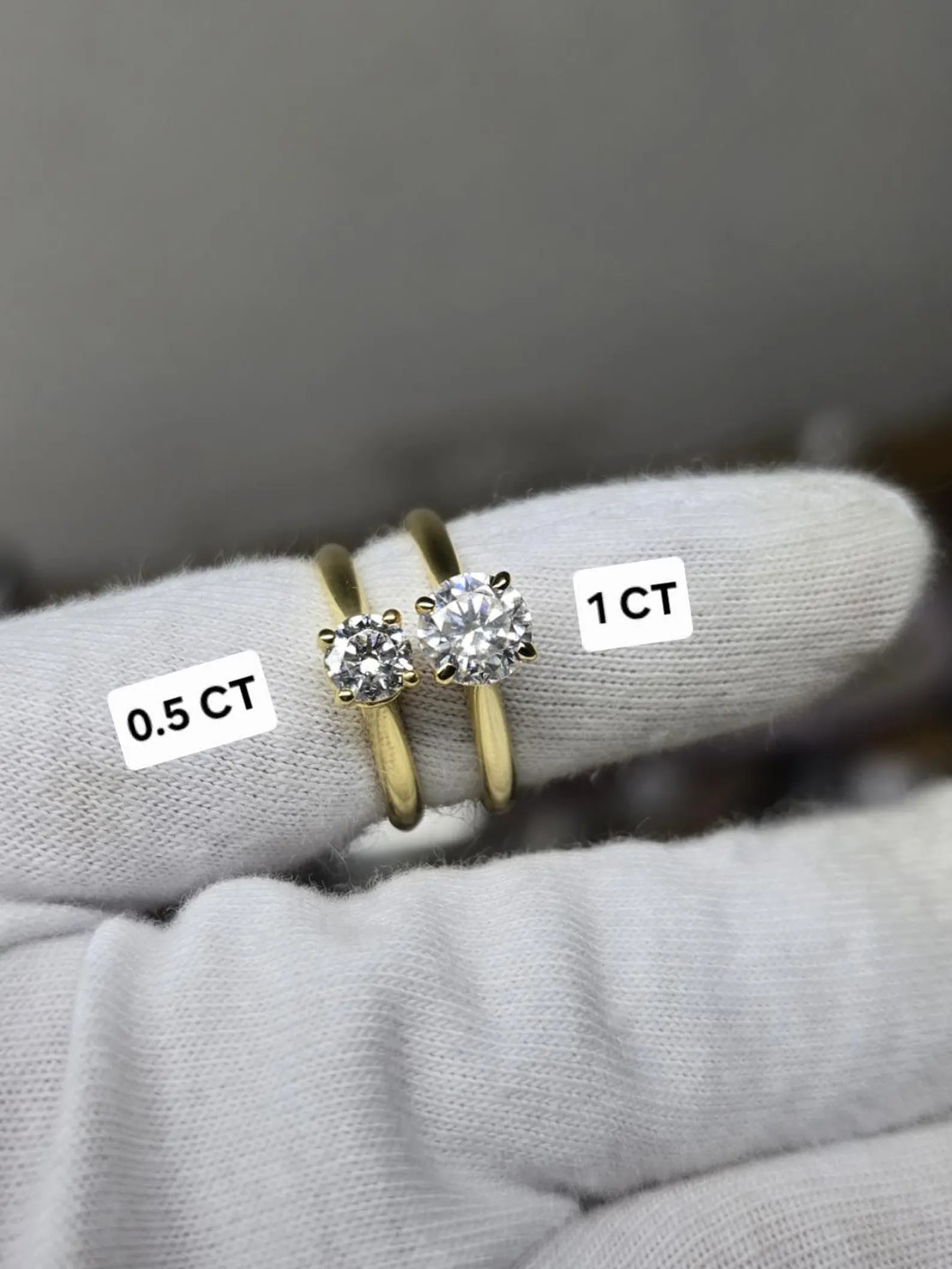 Classic Round Brilliant Cut Solitaire Ring