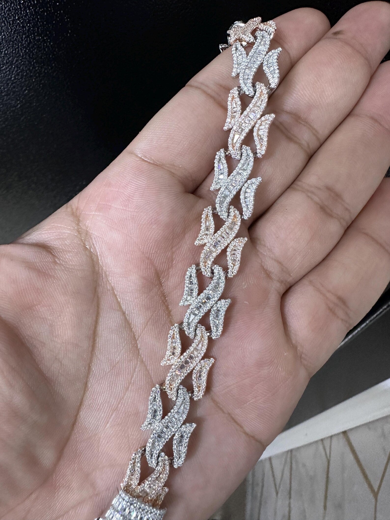 Eternal Flame Two one Filigree Statement Bracelet