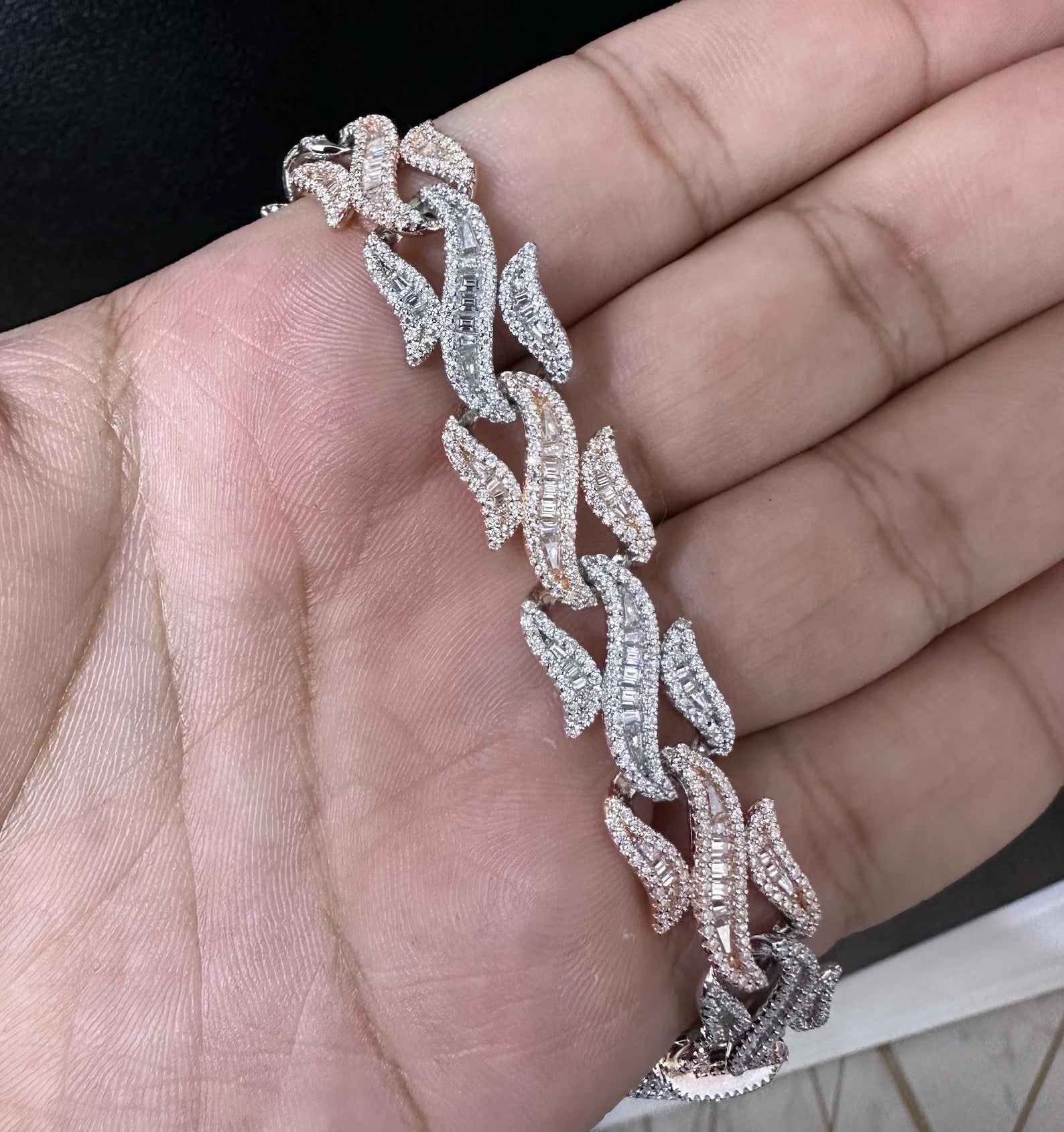 Eternal Flame Two one Filigree Statement Bracelet