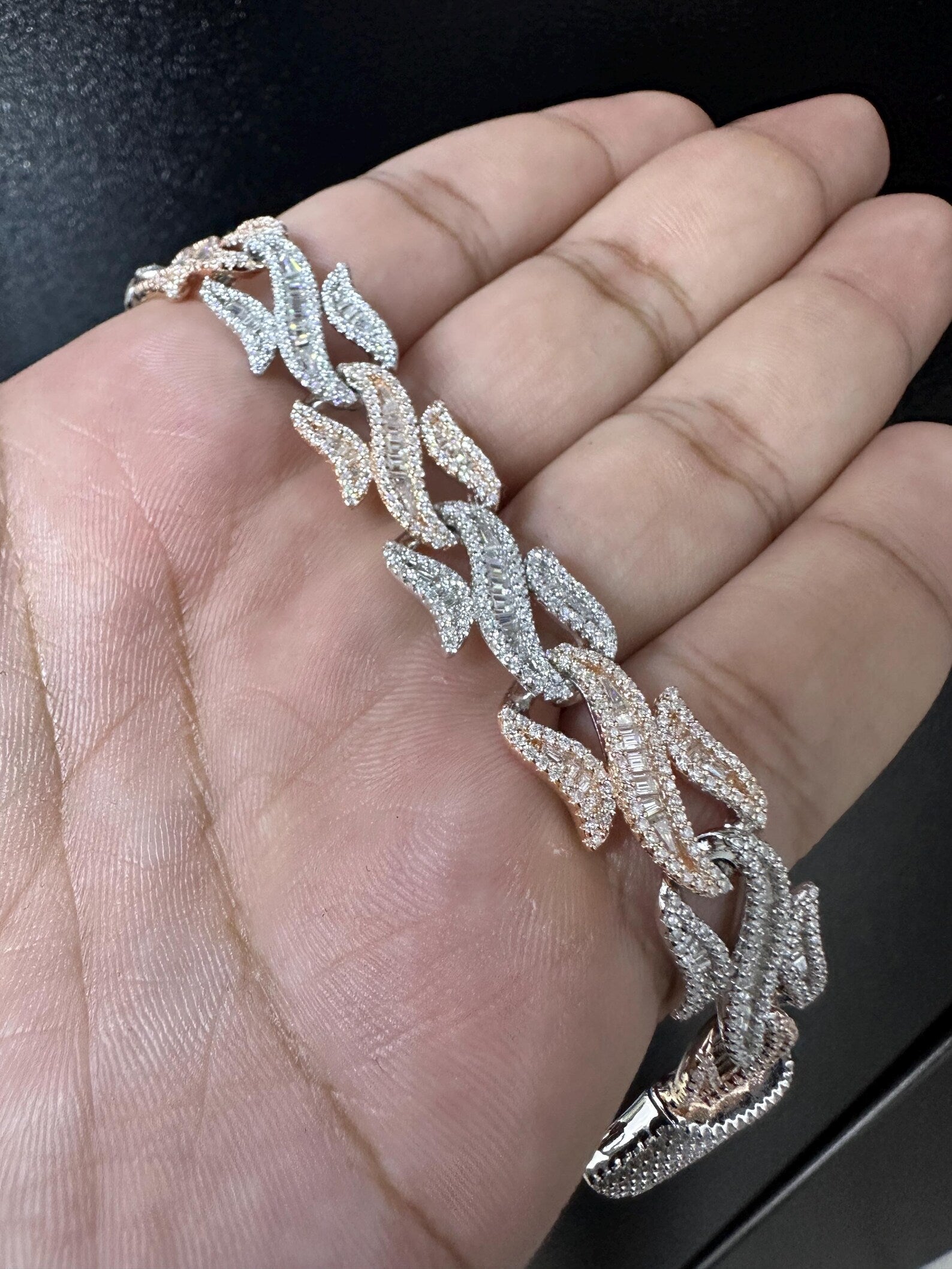 Eternal Flame Two one Filigree Statement Bracelet