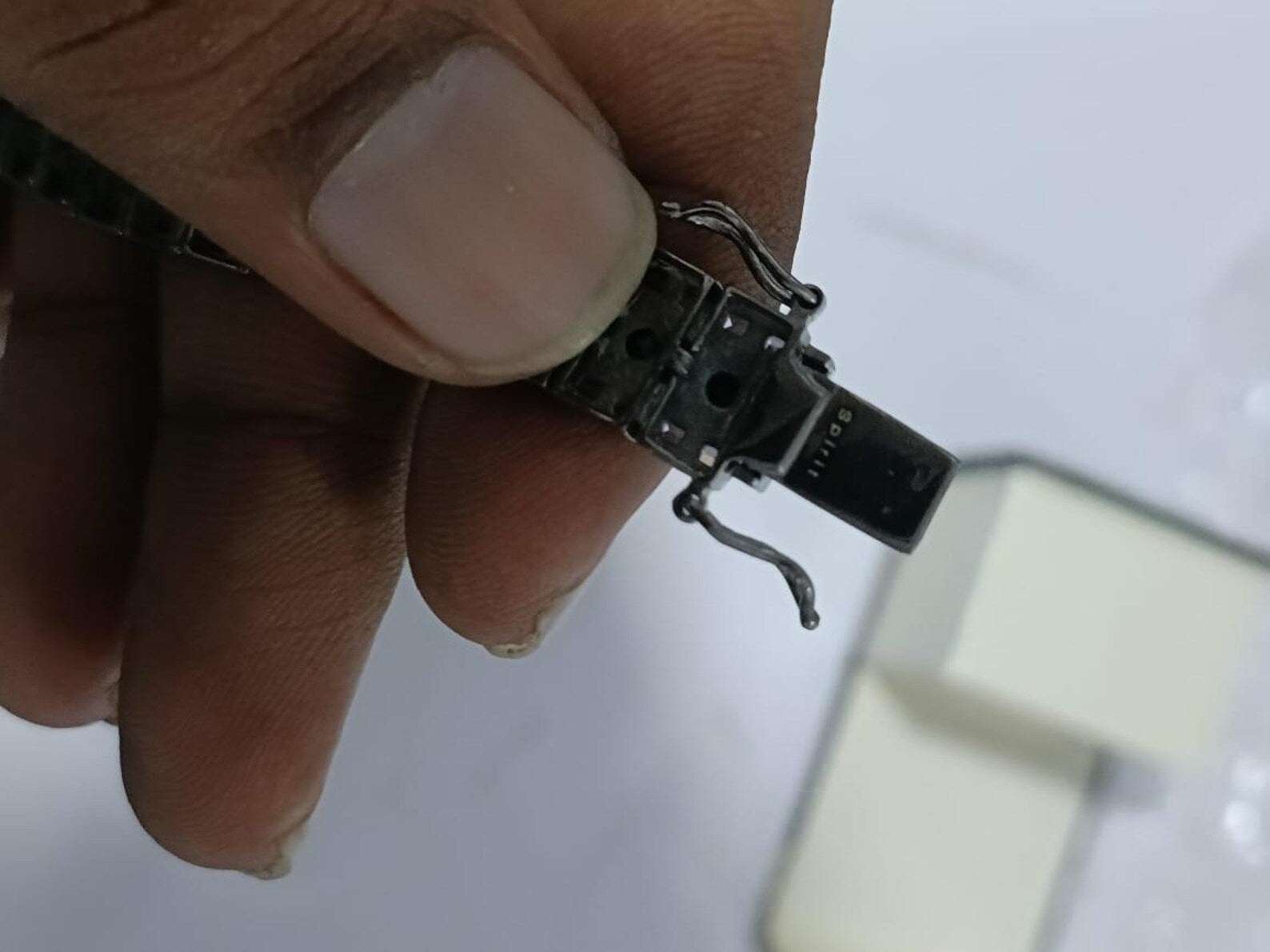 Triple Row Nightshade Onyx Amethyst Statement Bracelet