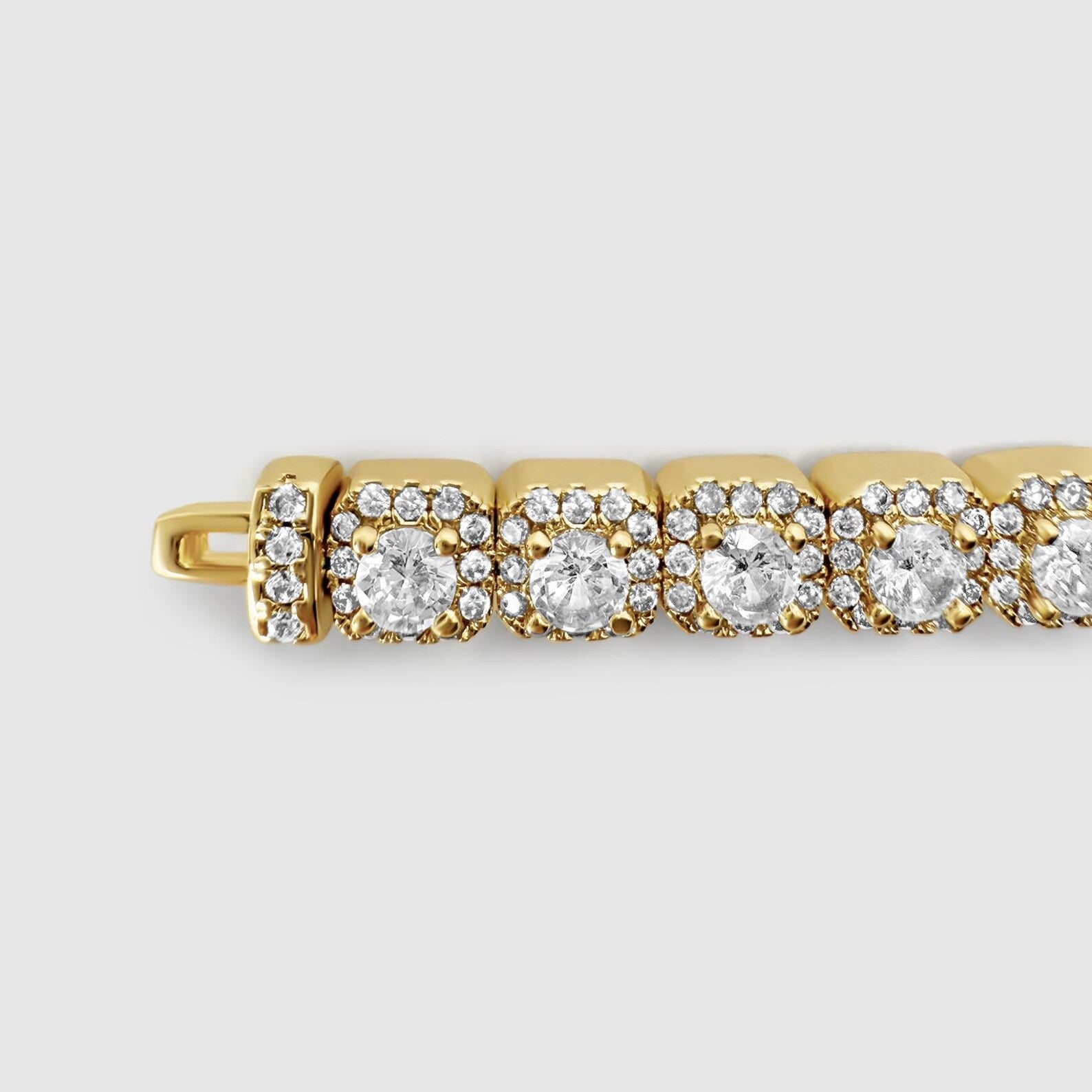 Azure Mosaic Tennis Bracelet