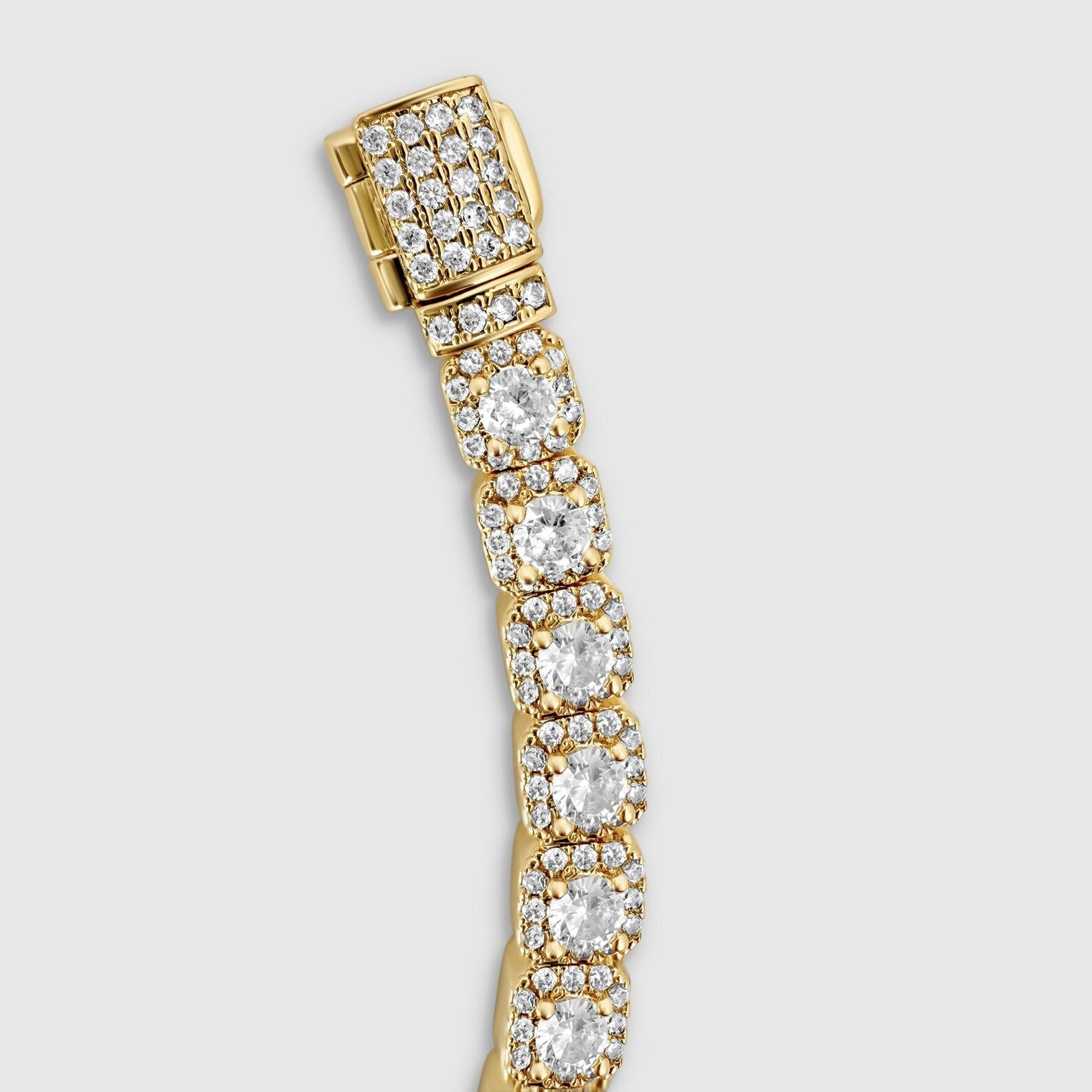 Azure Mosaic Tennis Bracelet