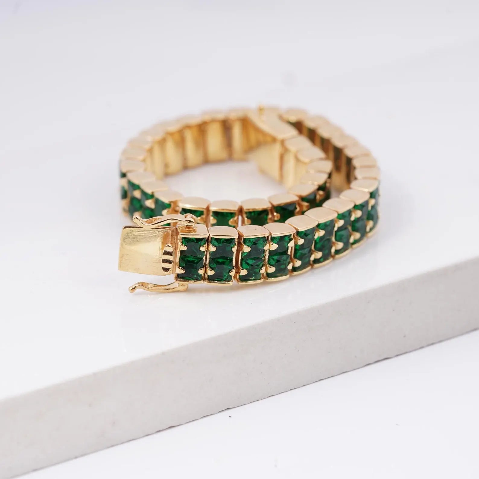 Empress Emerald Tennis Bracelet