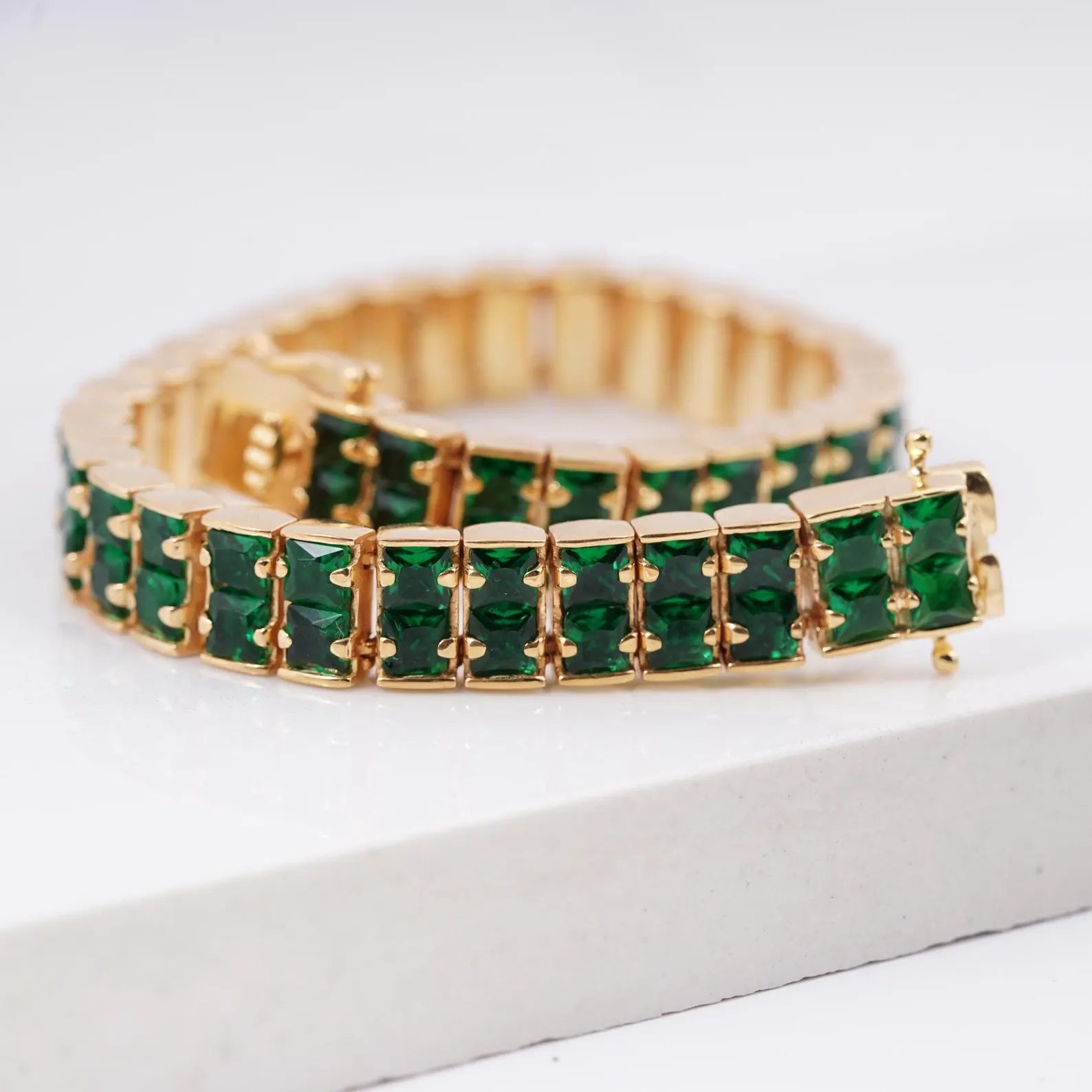 Empress Emerald Tennis Bracelet