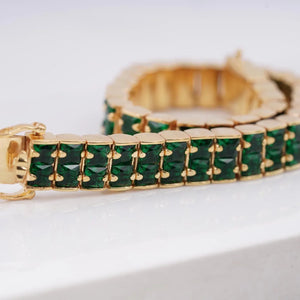 Empress Emerald Tennis Bracelet