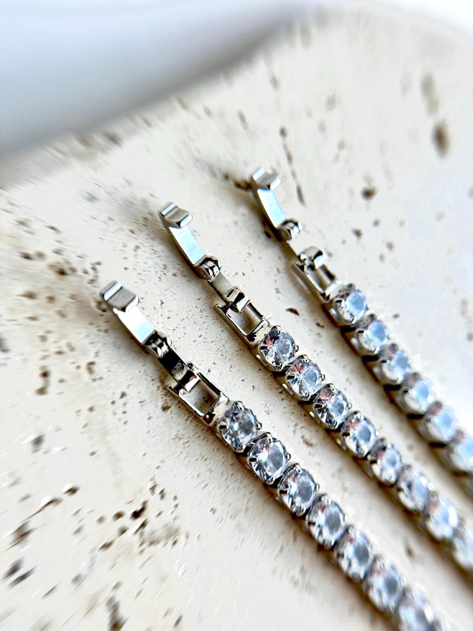 Azure Mosaic Tennis Bracelet