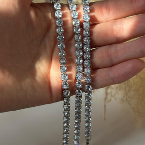 Azure Mosaic Tennis Bracelet